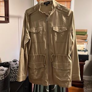 Express military style lightweight jacket